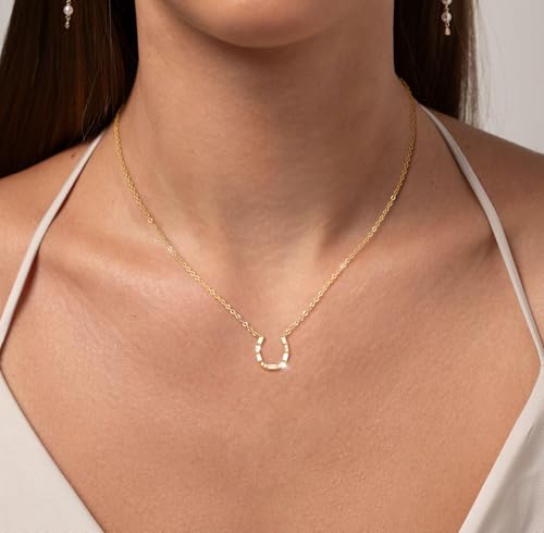 CHESKY Gold Diamond Pendant Necklace for Women, Dainty 14K Gold Plated CZ Pendant Necklace Trendy Cubic Zirconia Choker Necklaces for Women Simple Gold Everyday Jewelry Gifts2