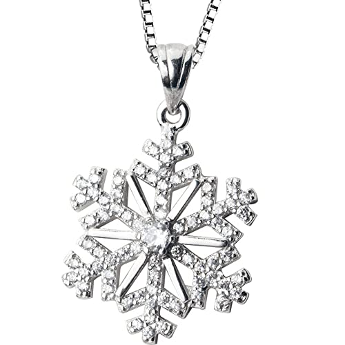 Collier flocon de neige argent accessoire bohème pour vos tenues d'été - 5