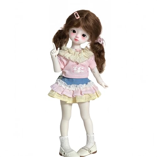 Vêtements de poupée BJD 1/6 robe faite main pour poupées 11-18