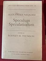 Speculum Speculationum 0197260675 Book Cover