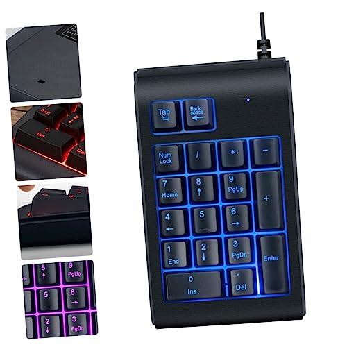 Clavier numérique USB résistant pour corriger le manque de pavé