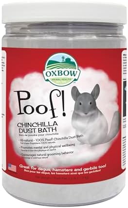 Oxbow Animal Health Poof! Chinchilla Powder Bath (2.5 Pounds)