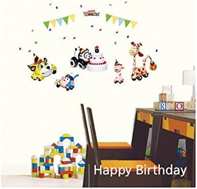 Wall Deco Character Point Sticker PVC DIY Self Home Interior Decor BSS-58951 Vroomiz Birthday Party 35x50cm