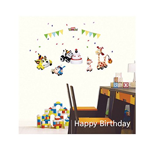 Wall Deco Character Point Sticker PVC DIY Self Home Interior Decor BSS-58951 Vroomiz Birthday Party 35x50cm
