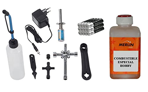 Kit arranque completo para coche de radio-control gasolina Cover