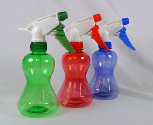 Lot of 3 Small Color Trigger Spray Bottle Beauty Salon 10oz