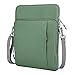 Dadanism Custodia Protettiva da 13.3 inch Compatibile con New iPad PRO 12.9 2020/2018, 12.3" Surface PRO 7/6/5/4, New MacBook PRO 13", Tablet Custodia Borsa Portatile con Tracolla, Avocado Verde