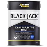 Everbuild Black Jack 907 Solar Reflective Paint – Water-Resistant – Silver – 5 Litre