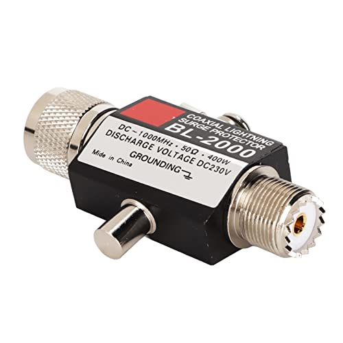 Parafoudre coaxial PL259 Pilipane connecteur femelle à mâle 400W à faible perte VSWR pour antenne