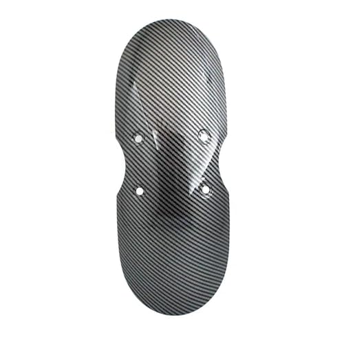 Motorrad Schutzblech Für Triumph Bonneville T100 T120 Motorrad Kurze Kotflügel Vorne Kotflügel Verkleidung Splash Abdeckung Schwarz/Rot(Carbon fiber)