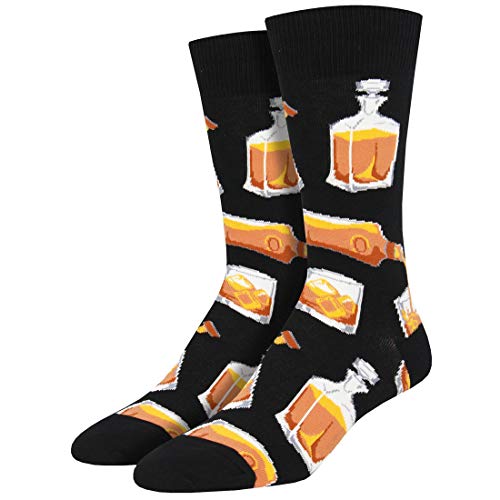 Socksmith Rocks Or Neat Black 10-13 (Men's Shoe Sizes 7-12.5)