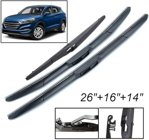 Limpiaparabrisas Hyundai Tucson para eliminar ruidos y marcas 2