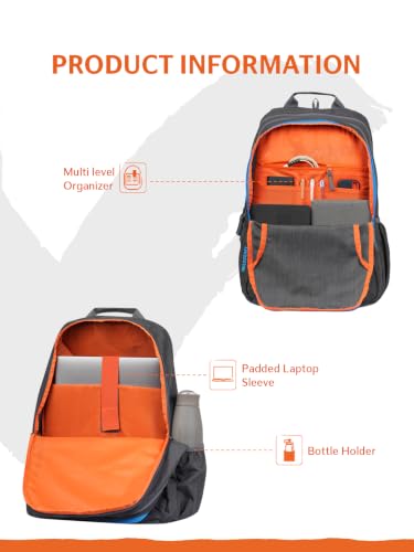 Image of Wildcraft Animal Kingdom-Tiger 3 Compartment Laptop Backpack 45L