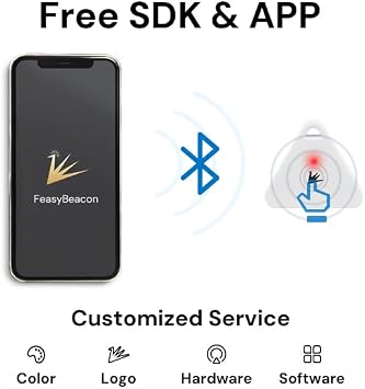 FSC-BP103B Programmable DA14531 BLE Wireless Tracking Tags Location Bluetooth Low Energy Beacon for iBeacon Eddystone