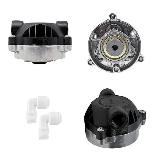 RO Booster Pump Head for 75/100 GPD Pump RO Water Purifier (Black)-image-48