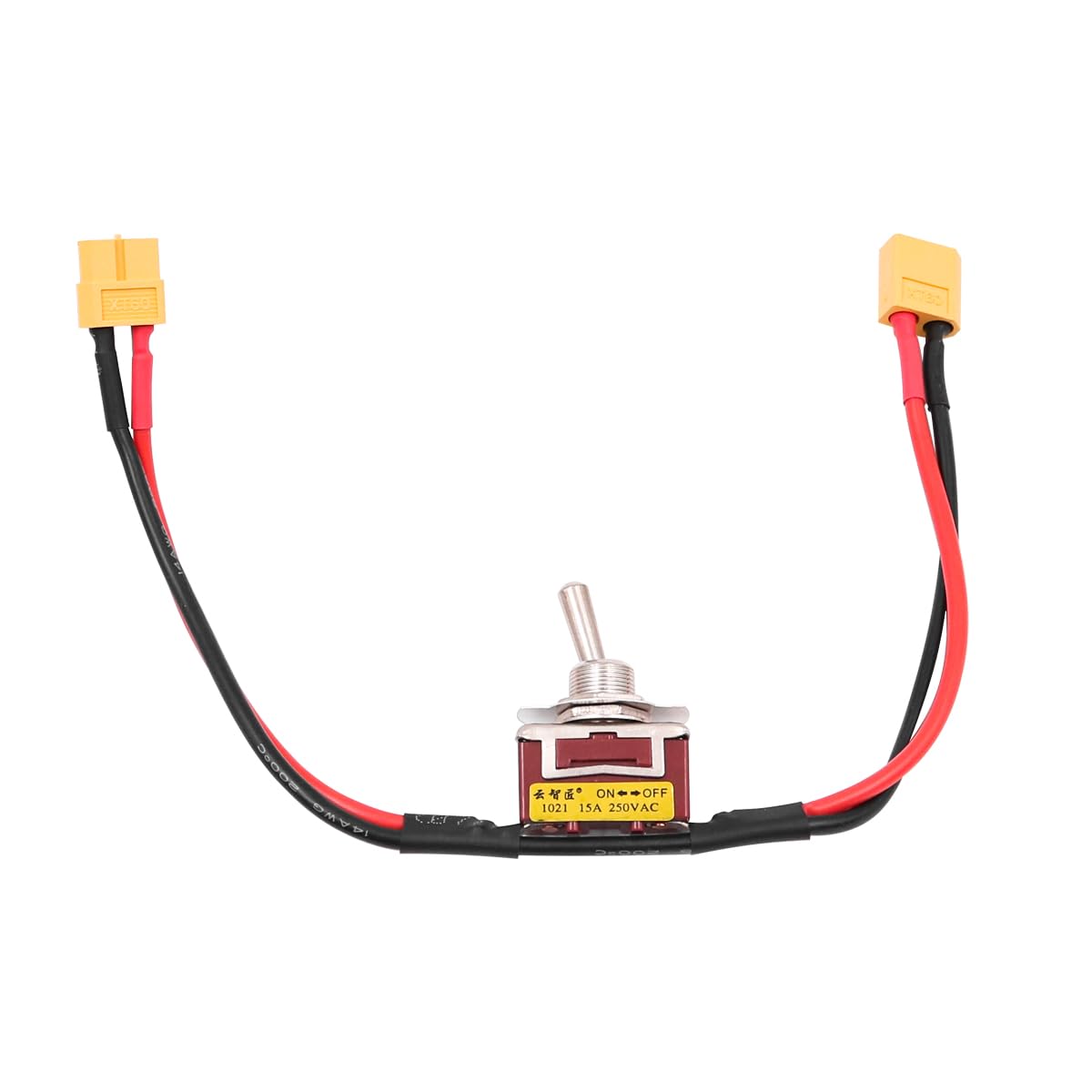 ANCLLO XT60 Connector with Switch High Load Switch for ESC RC Model Airplane Drone Car Power Supplies