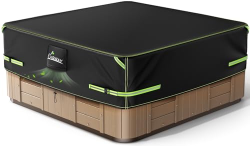 UIRWAY 600D Hot Tub Cover with Air Vent