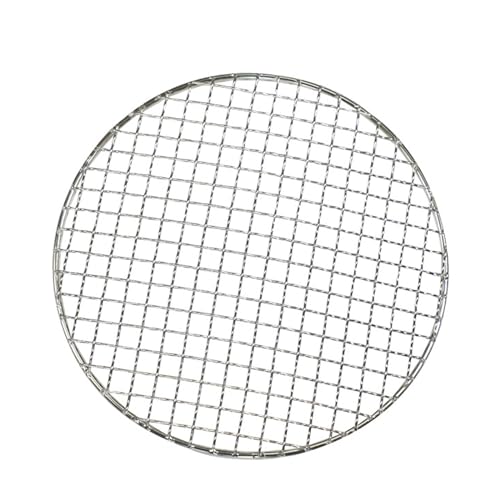 kingsea 10 in Round Grill Grate Stainless Steel Baking Barbecue Rack for Grills,Charcoal,Electric Grills,Ovens,Grilled Food,1 PCS