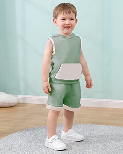 Image of SANMIO Toddler Baby Boys Clothes, Stylish Toddler Baby Boys Outfits Sweatshirt with Jeans Pants Set