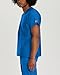 Landau Scrub Zone Unisex Relaxed Fit 1-Pocket V-Neck Scrub Top 71221 Royal Blue