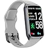 Amzhero Health Fitness Tracker with 24/7 Heart Rate, Blood Oxygen, Blood Pressure, Sleep Tracker, 5ATM Waterproof Activity Trackers with Step Tracker, Pedometer (S & L Bands Included)