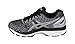 ASICS Women's Gel-Nimbus 18 Lite-Show Running Shoe, Black/Silver/Shark, 6.5 M US