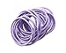 DS. DISTINCTIVE STYLE Hair Ties 50 Pieces 2.5 mm Elastic Hair Bands Hair Rubber Bands Ponytail Holders - Purple