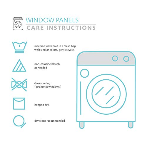 Lush Decor Serena Window Curtain Panel Ruffled Floral Vintage Chic Farmhouse Style Living, Dining Room, Bedroom Décor (Single Panel), 54"W X 84"L, Blush #TOP6