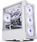 ionz Gaming PC - Desktop Computer, Intel i5-12400F, Nvidia RTX 5060, 16GB RAM, 1TB NVMe SSD, Windows 11, 600W 80+ PSU, LED Display, USB WiFi, Tornado, White
