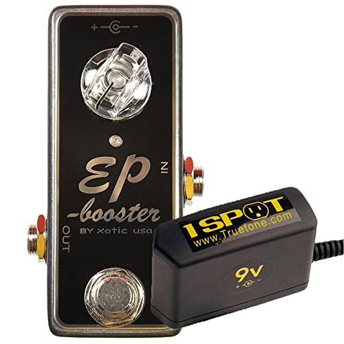 Xotic EP Booster Bundle w/Truetone 1 Spot Space Saving 9v Adapter