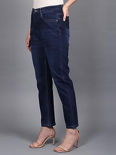 Image of Glossia Denim Baggy Jeans for Woman | Wide Leg Jeans for Women | High Waist Jean's for Woman | Loose Fit Plus Size Denim Ladies Jean's for Women(WJ-604-$)