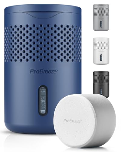 Pro Breeze Osmo Deumidificatore Silenzioso e ricaricabile per umidità e condensa in casa camera...