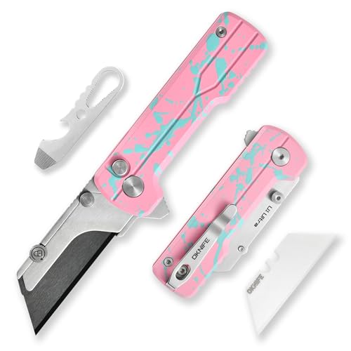 Image of OKNIFE U1 Ultra Pocket Folding Utility Knife, Ceramic Blade, O-Aluminum
