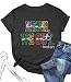 Last Day of School Shirt Women Bruh We Out Teachers Shirts Funny Teach Tshirts Teacher Life Casual Tee Tops Grey