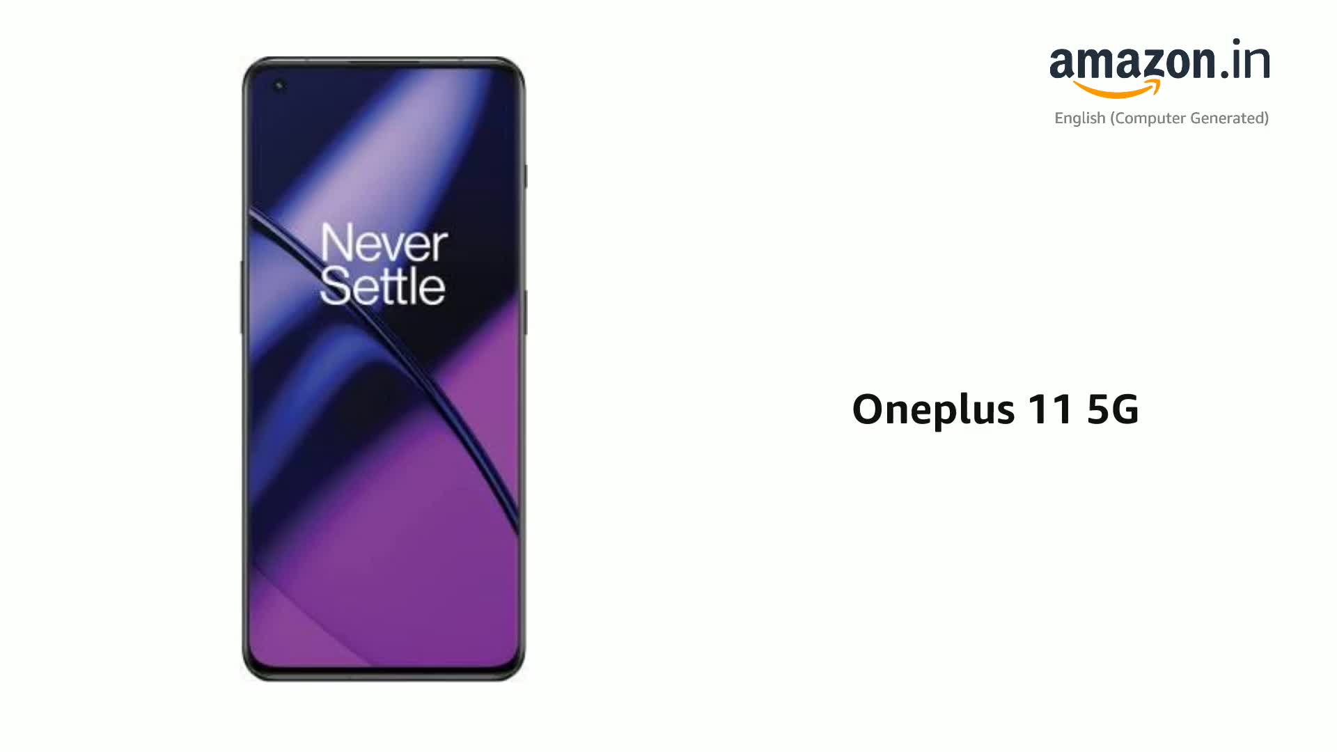 Refurbished) Oneplus 11 5G (Titan Black, 8GB RAM, 128GB Storage