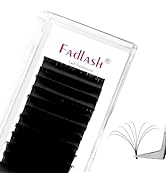 FADLASH Easy Fan Lash Extensions D Curl 0.07 Volume Eyelash Extensions 8-14mm Mixed Lash Trays 2D...