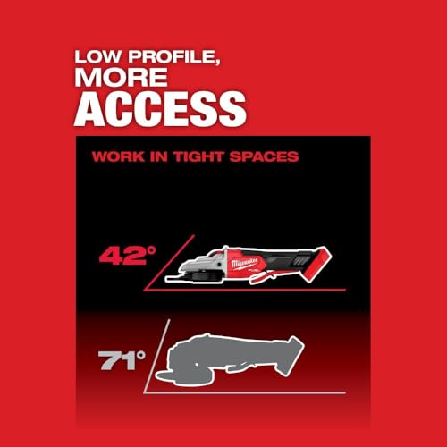 Milwaukee M18 FUEL 5 in. Flathead Grinder