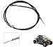 Throttle Cable for 8252-1390 Manco ASW Go Kart Go Cart,Inner Wire 71" inch Long Casing 63" Long
