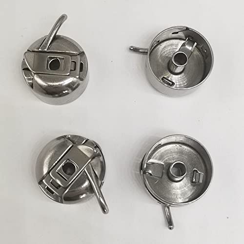 Honeysew Sewing Machine Bobbin Case Stainless Steel Bobbin Case And Bobbins For Front Loading 15 Class Machines Suitable For Household Sewing Machine #TOP3