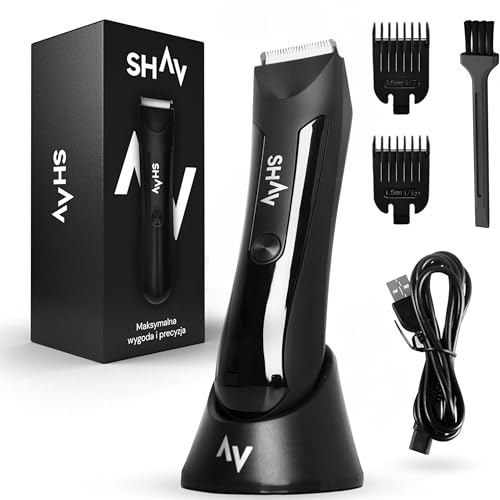 Rasoir intime pour homme étanche SHAV CutFree tondeuse électrique corps et pubis
