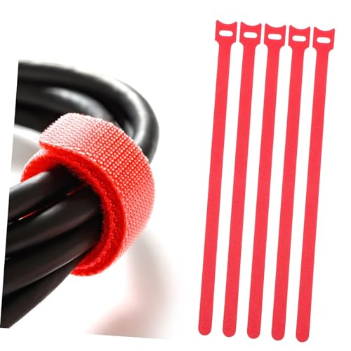 Organizadores de Cordón con Sujetadores Rápidos 100 piezas, Cintas para Cables Auto-adhesivas Resistentes para Gestión de Cables en Electrodomésticos y Escritorios miniatura 5