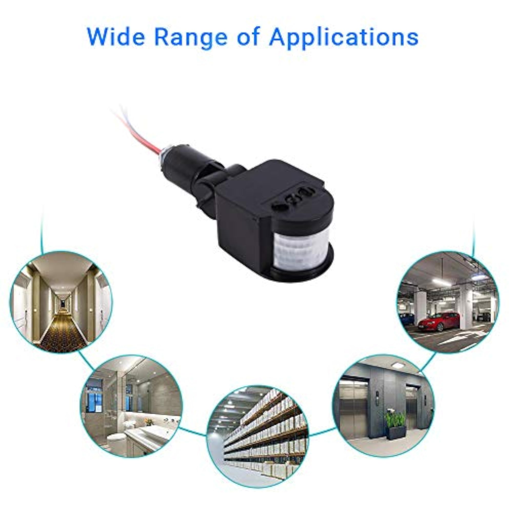 PIR Sensor Switch, Waterproof Infrared Motion Sensor