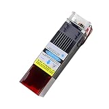 MÓDULO LÁSER DE 10 W: el punto de enfoque láser delgado de 0,08 mm x 0,08 mm hace que el grabado sea más potente y preciso, lo que permite cortar la placa acrílica negra de 5 mm y el contrachapado de 10 mm al mismo tiempo. Capaz de cortar madera contrachapada máxima de 10 mm/madera de 20 mm/acrílico de 15 mm (negro), grabado directo de acero inoxidable espejo.