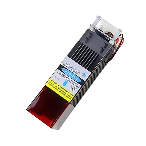 Máquina láser CNC,LIUSHUI Módulo láser de 10 W para máquina de tallado láser M81 M37 Láser de enfoque preciso Protección ocular de punto de doble compresión 0,08 mm Corte láser de enfoque fijo Madera Cover