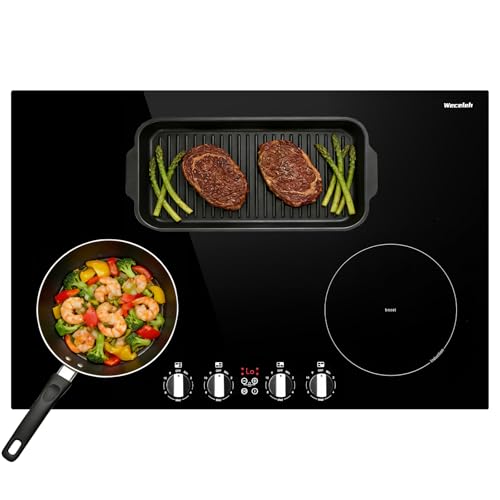 Weceleh 30 Inch 4 Burner Induction Cooktop