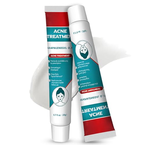 Acne Treatment Cream, Spot Cream, Blackhead Remover C-ream - Fights Pimples & Redness, S-pot Treatment For Face, Spot Gel For Oily & Sensitive Skin - Helps Even Skin Tone & Improve Texture