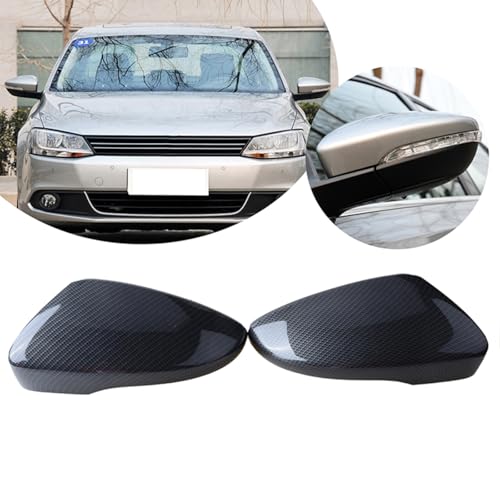 Remplacer coque rétroviseur rayé VW CC EOS kit 2 pièces noir mat protecteur - 7