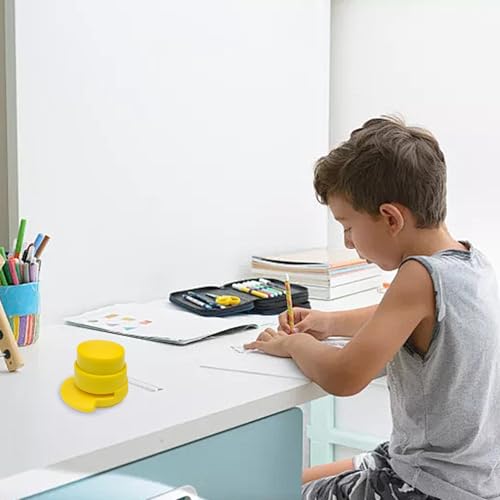 4 Klammerloses Heftgerät,Mini Hefter Ohne Heftklammern,Kreatives Umweltfreundliches Briefpapier zum Binden von Papier