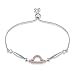 Produktbild Caimeytie Konstellation Verstellbares Armband für die Frau 925 Sterling Silber Mit Kristall Waage