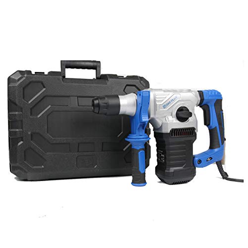 1500W Bohrhammer mit 8tlg Bohr-Meißel-Set 3-Funktions-Bohrhammer, Hammer/Bohren/Meißeln, Schlagstärke 5J, SDS-Plus, 360… – Bild 3